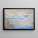 Cloud Painting - Bror Lindh — framed artwork on a wall