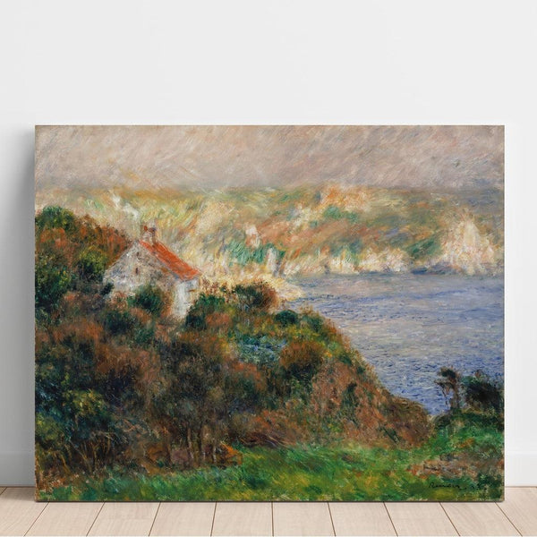 Reproduction of the painting Brouillard à Guernsey - Pierre-Auguste Renoir
