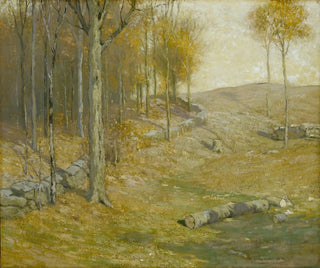 Autumn Painting - Bruce Crane — artwork view