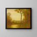 Autumn in the Brandywine Valley, Pennsylvania - Bruce Crane — framed artwork on a wall