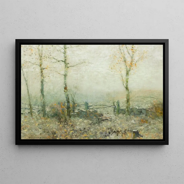 Edge of the Forest - Bruce Crane — framed artwork on a wall