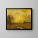 L'Ouest doré - Bruce Crane — framed artwork on a wall