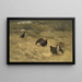 Grand Capercaillie in Spring - Bruno Liljefors — framed artwork on a wall