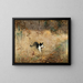 Hunting the Bird Cat - Bruno Liljefors — framed artwork on a wall