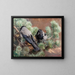 Crows - Bruno Liljefors — framed artwork on a wall