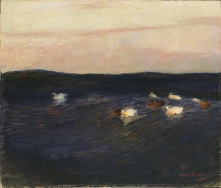 Eiders - Bruno Liljefors — artwork view