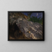 the fox cubs - Bruno Liljefors — framed artwork on a wall