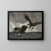 Sea Eagles - Bruno Liljefors — framed artwork on a wall
