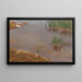 Eaux peu profondes - Bruno Liljefors — framed artwork on a wall