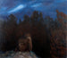 The great horned owl in the heart of the forest - Bruno Liljefors — artwork view
