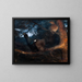 L'accouplement des tétras lyres - Bruno Liljefors — framed artwork on a wall
