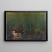 Wild ducks in the horsetail - Bruno Liljefors — framed artwork on a wall