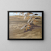 Wild Geese - Bruno Liljefors — framed artwork on a wall
