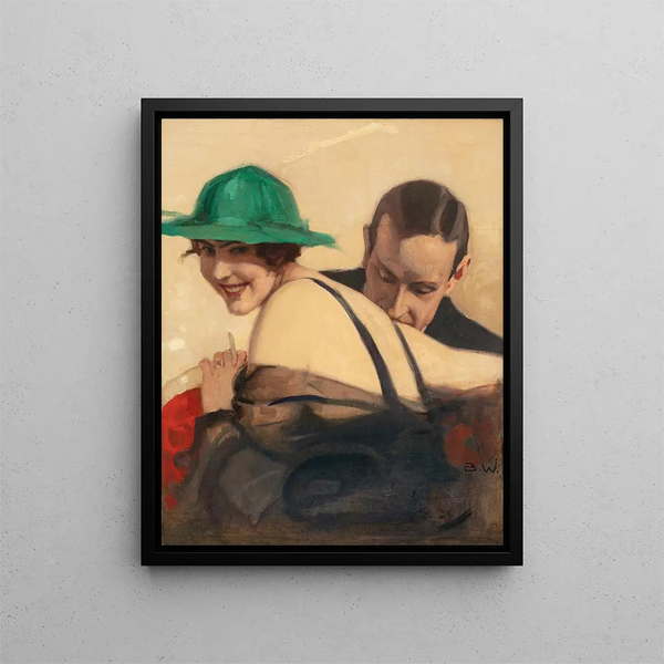 Annäherung - Brynolf Wennerberg — framed artwork on a wall
