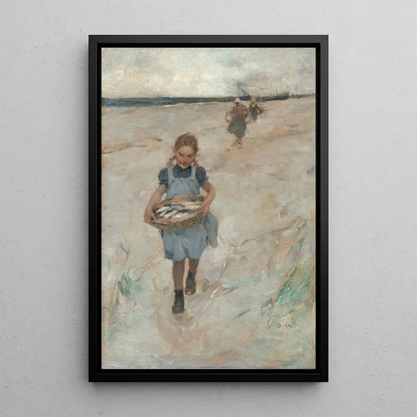 The Rich Capture - Brynolf Wennerberg — framed artwork on a wall