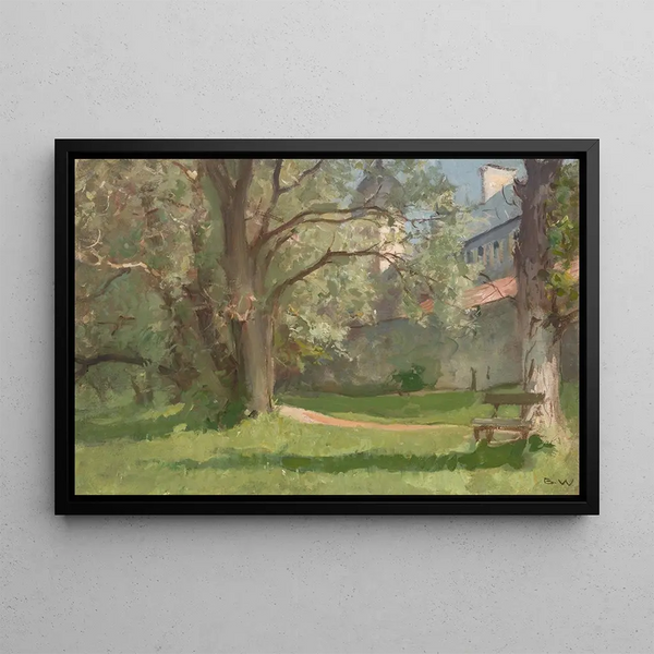 Frauengang - Brynolf Wennerberg — framed artwork on a wall