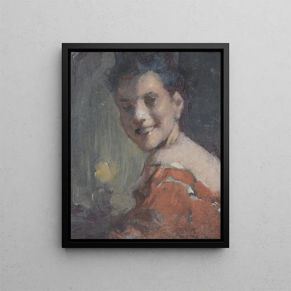 Köpfler - Brynolf Wennerberg — framed artwork on a wall