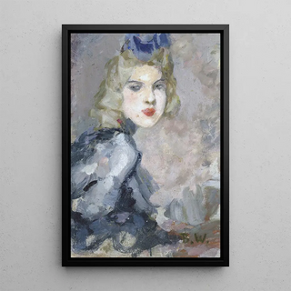 Reproduction of the painting Parisienne Painting - Brynolf Wennerberg