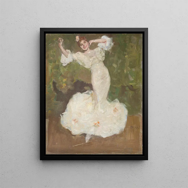 Dancer - Brynolf Wennerberg — framed artwork on a wall