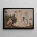 Les Baigneurs - Bryson Burroughs — framed artwork on a wall