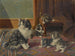 Family of cats - Burkhard Flury — artwork view
