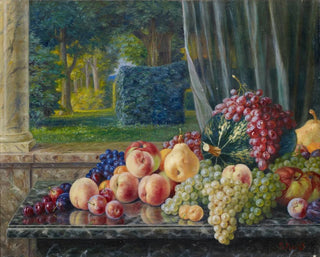 Nature morte avec des fruits - Burkhard Flury — artwork view