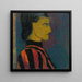 Bust of a Man in Suit - Édouard Vuillard — framed artwork on a wall