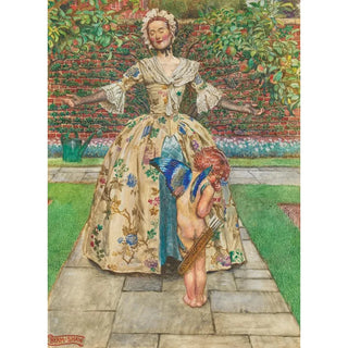 L'amour n'aime ni le fruit tombé ni l'arbre flétri - Byam Shaw — artwork view