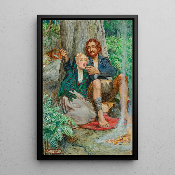 Reproduction of the painting Le Gaberlunzie Man - Byam Shaw