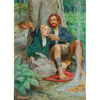Reproduction of the painting Le Gaberlunzie Man - Byam Shaw