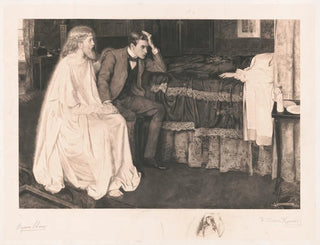 The bedspread - Byam Shaw — artwork view