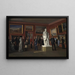 One of the rooms from the royal collection of paintings at Christiansborg Palace - C.C. Andersen — framed artwork on a wall
