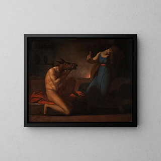 La Métamorphose de Lucius - C.F. Hyer — framed artwork on a wall