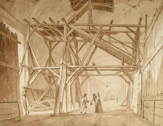 La Grande Galerie du Louvre - Constant Bourgeois — artwork view