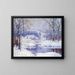 Winter Magic Painting - C. Jac Young — framed artwork on a wall