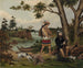 Chasseur and Indian guide Painting - C L Woodhouse — artwork view