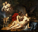 Jupiter and Callisto - Caesar van Everdingen — artwork view