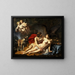 Jupiter and Callisto - Caesar van Everdingen — framed artwork on a wall