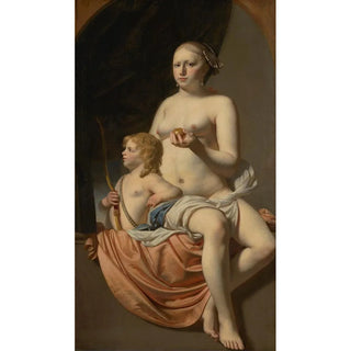 Venus and Cupid - Caesar van Everdingen — artwork view