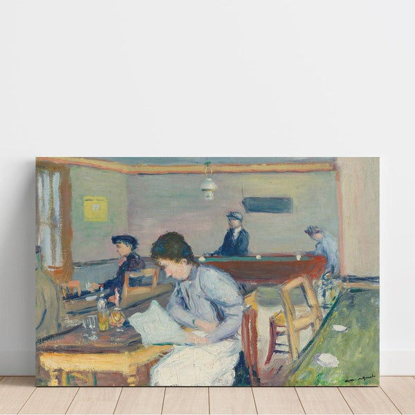 Reproduction of the painting Village Café Painting by Albert Marquet
