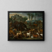 L'Arche de Noé - Cajetan Roos — framed artwork on a wall