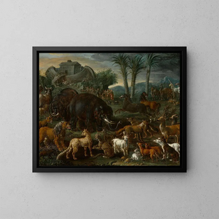 L'Arche de Noé - Cajetan Roos — framed artwork on a wall