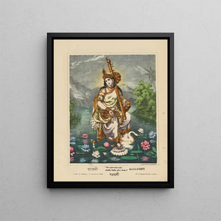 Calcutta Art Studio - Goddess Sarasvati.webp