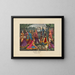 Krishna Kali Painting - Calcutta Art Studio — framed artwork on a wall