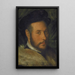 Reproduction of the painting Portrait of a Man - Callisto Piazza