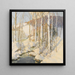 Winter Calm Painting - Frederick John Mulhaupt — framed artwork on a wall