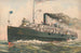 The City of Buffalo, side-wheel steamboat - Calvert Litho Co — artwork view