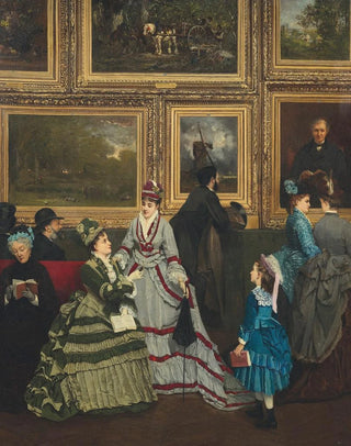 The Salon of 1874 - Camille Léopold Cabaillot Lassalle — artwork view
