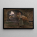 portant les gerbes - Camille Félix Bellanger — framed artwork on a wall
