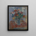 Bouquet - Camille Pissarro — framed artwork on a wall